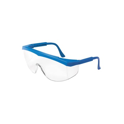 STRATOS BLUE FRAME CLEAR LENS